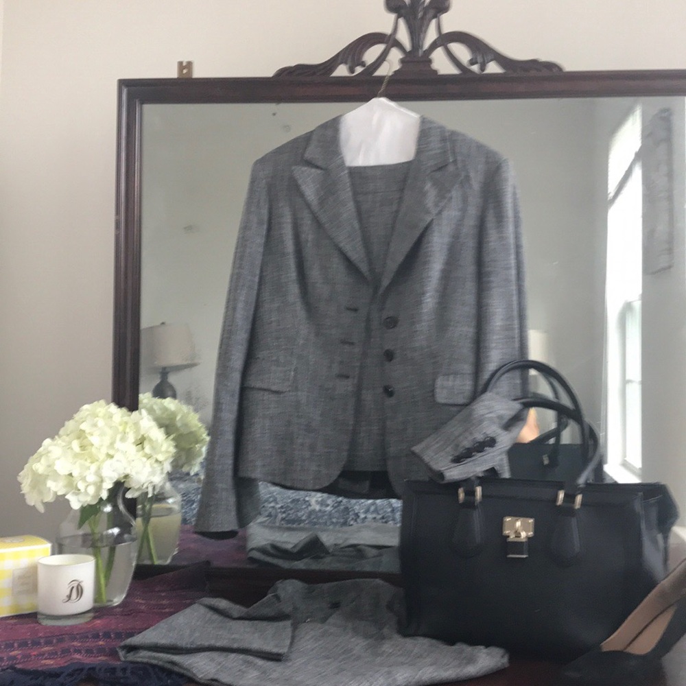 Pants! Cassidy fit grey Limited suit pants